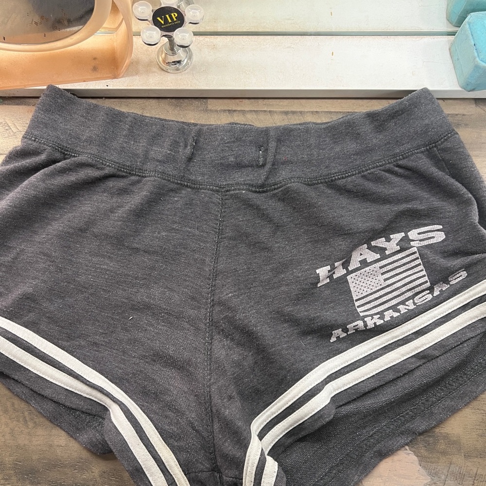 Grey sleep shorts from Hayes